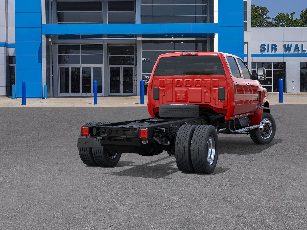 2026 Chevrolet Silverado 4500HD WT - Red Hot exterior view 4