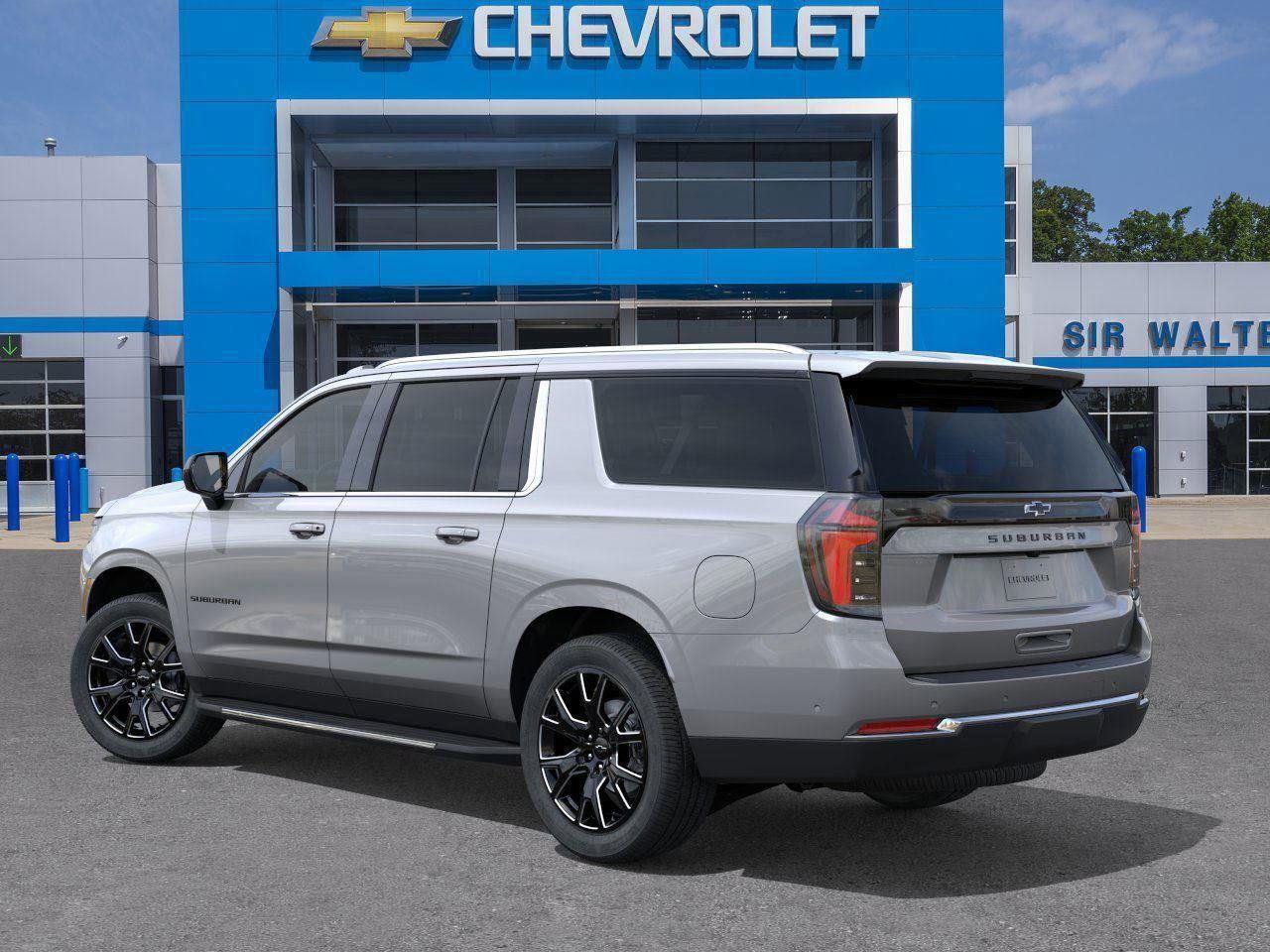 2026 Chevrolet Suburban LS - Sterling Gray Metallic exterior view 4