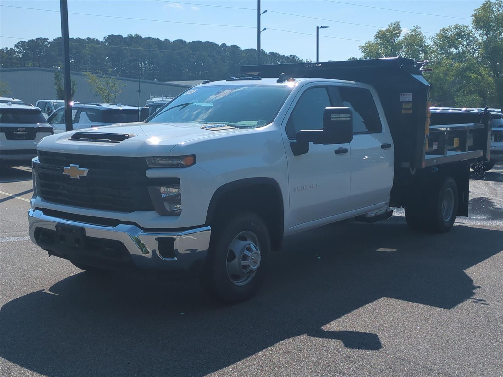 2026 Chevrolet Silverado 3500HD CC Work Truck - Summit White exterior view 1