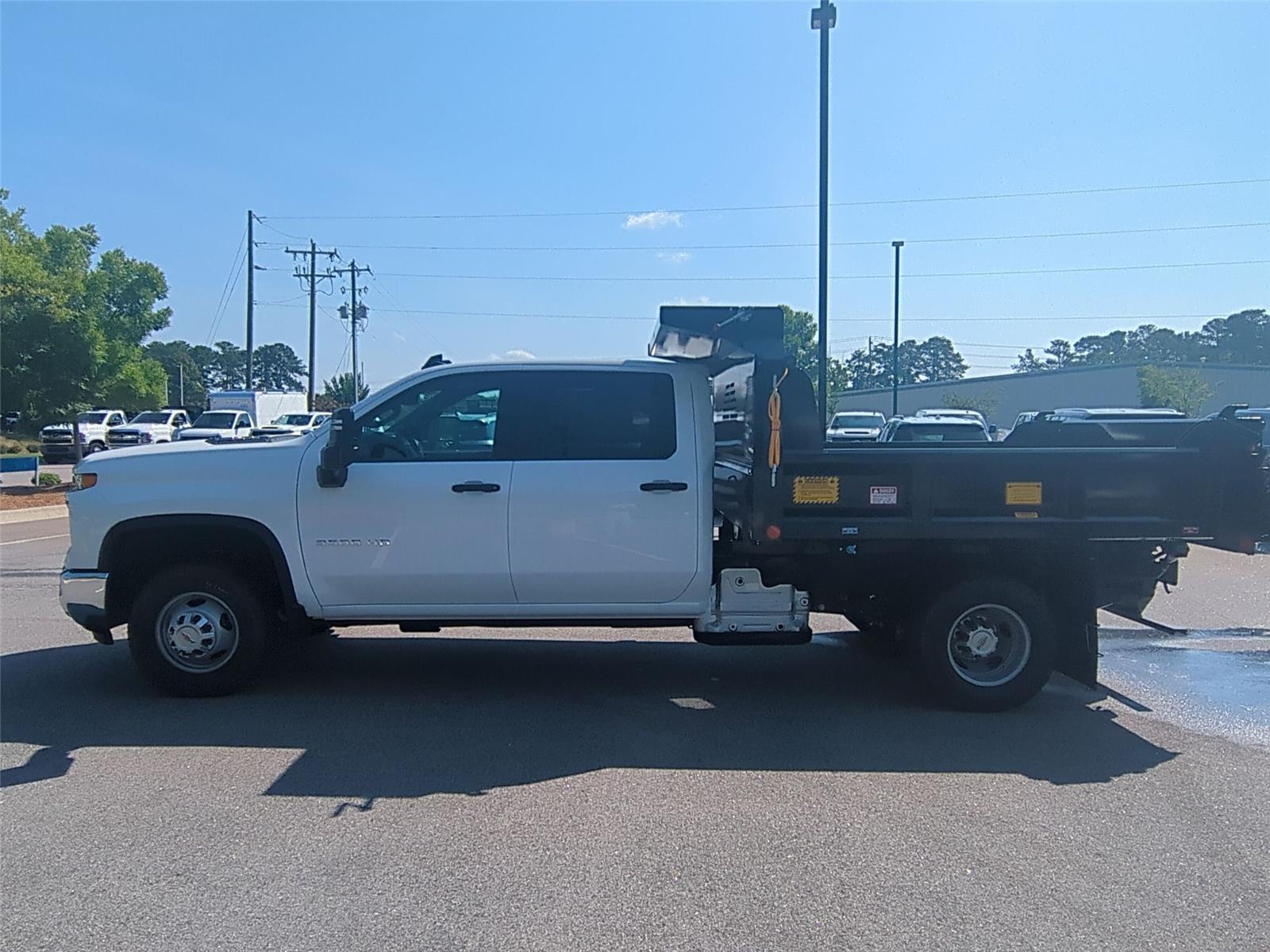 2026 Chevrolet Silverado 3500HD CC Work Truck - Summit White exterior view 2
