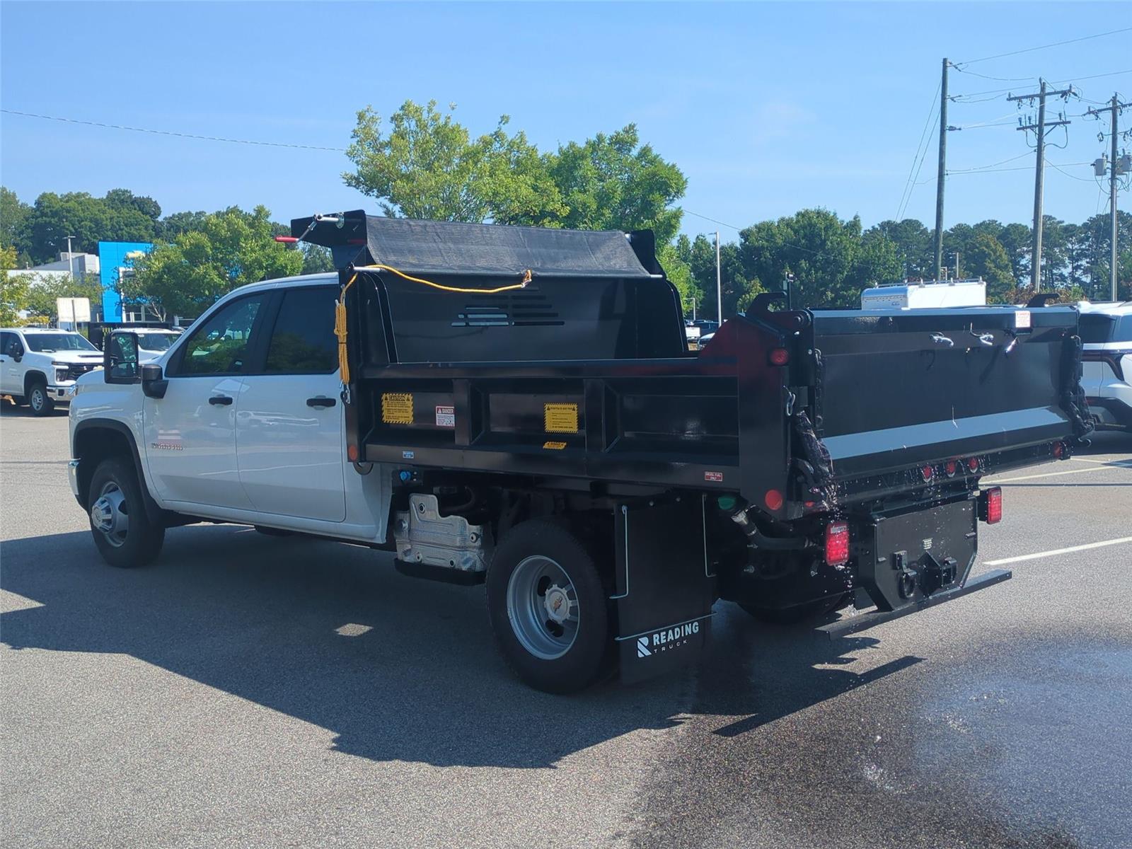 2026 Chevrolet Silverado 3500HD CC Work Truck - Summit White exterior view 3