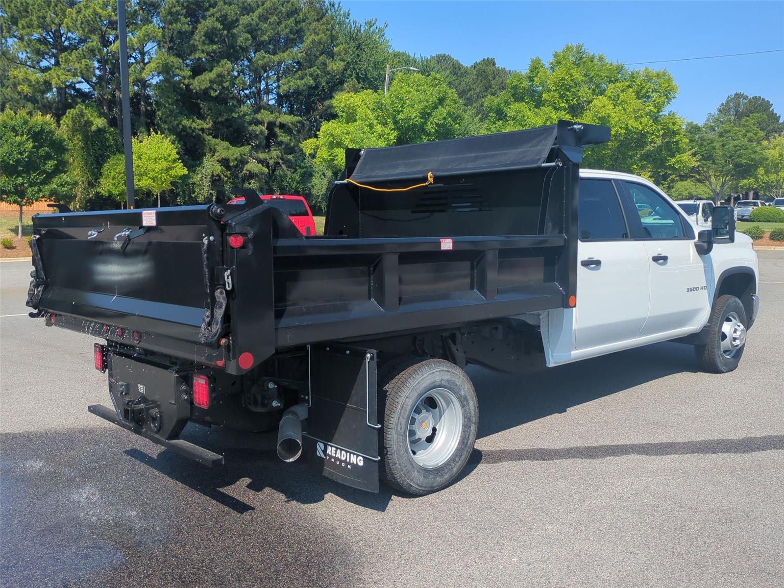 2026 Chevrolet Silverado 3500HD CC Work Truck - Summit White exterior view 5