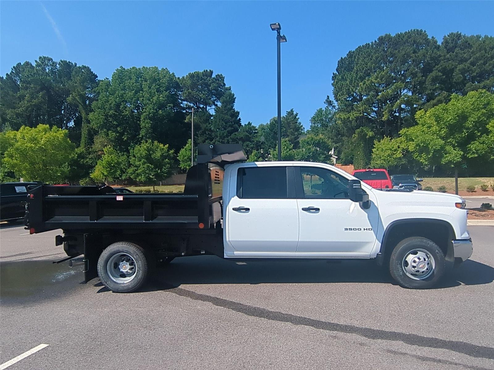 2026 Chevrolet Silverado 3500HD CC Work Truck - Summit White exterior view 6