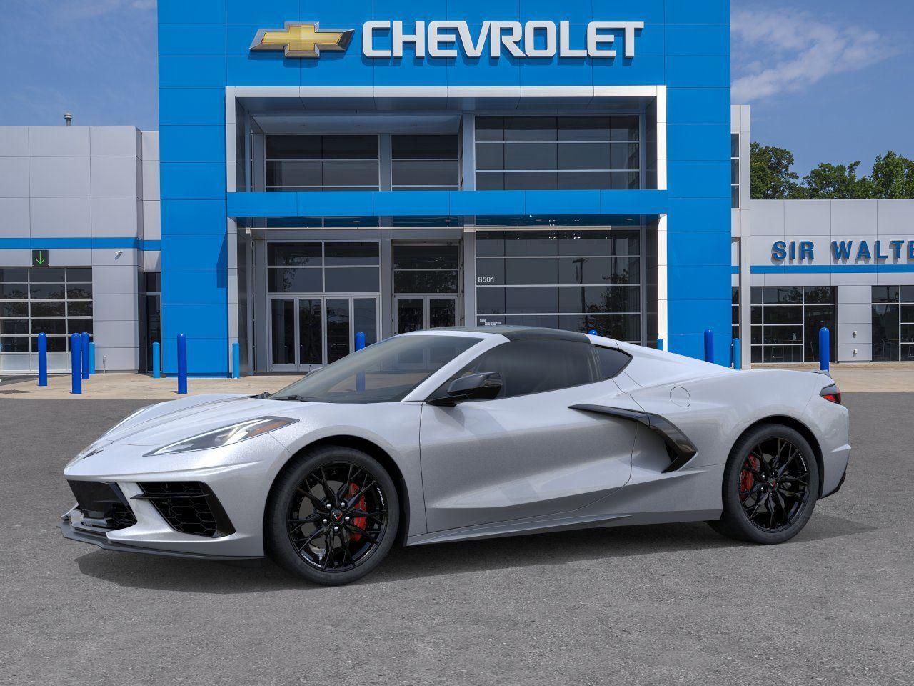 2026 Chevrolet Corvette 1LT - Blade Silver Metallic exterior view 2