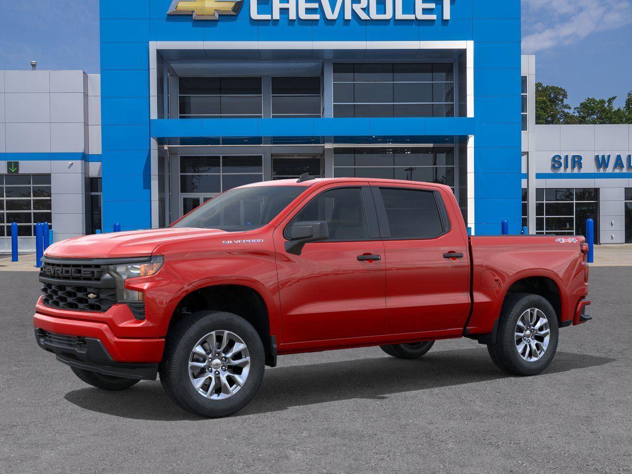 2026 Chevrolet Silverado 1500 Custom - Red Hot exterior view 2