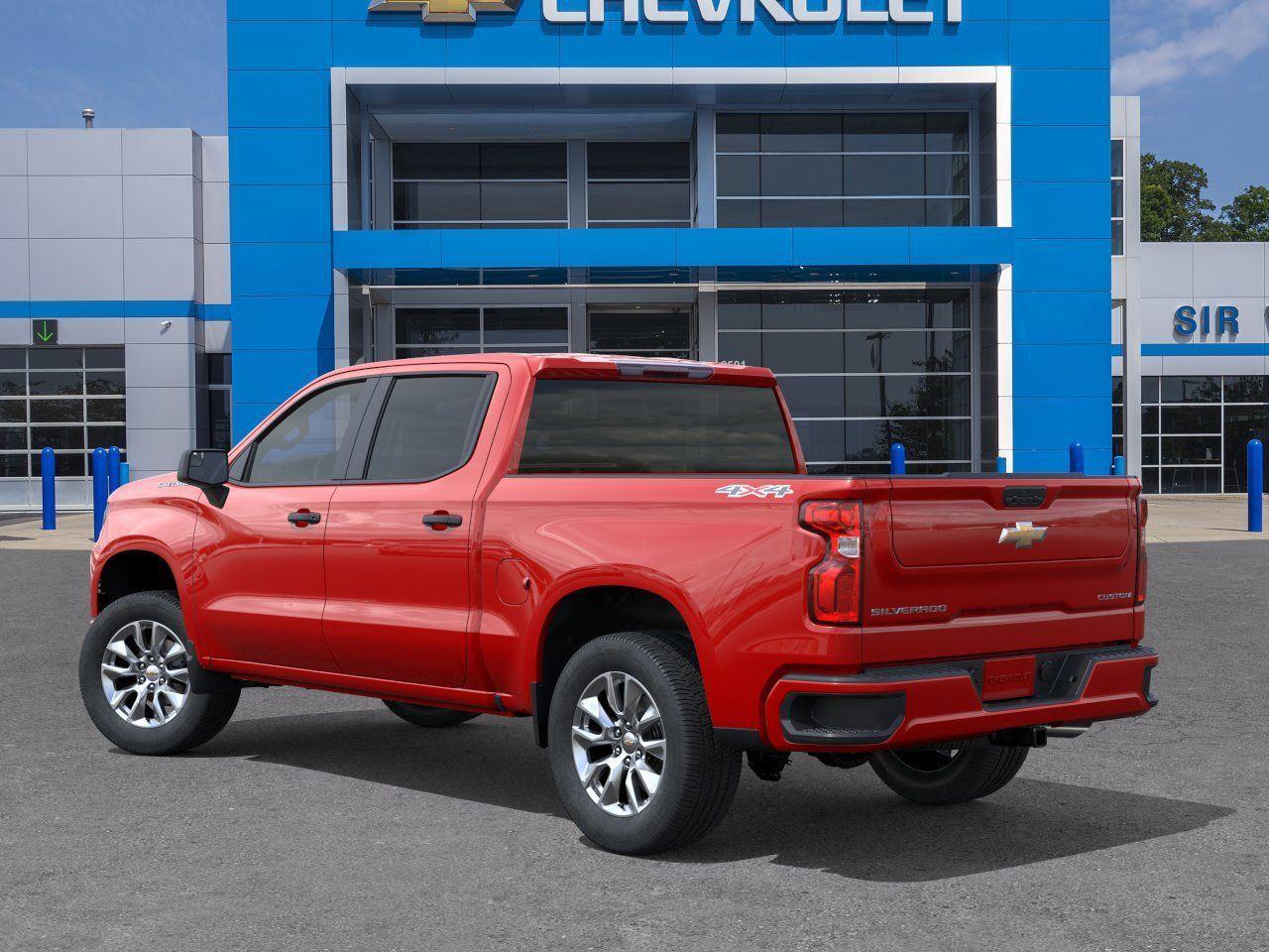 2026 Chevrolet Silverado 1500 Custom - Red Hot exterior view 3