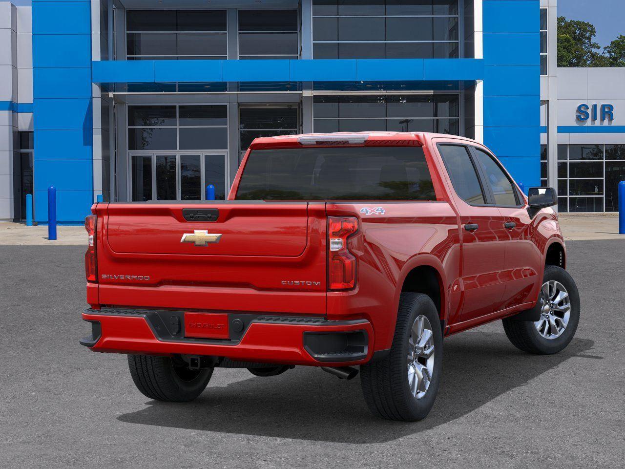 2026 Chevrolet Silverado 1500 Custom - Red Hot exterior view 4