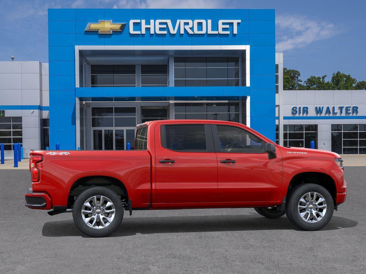 2026 Chevrolet Silverado 1500 Custom - Red Hot exterior view 5