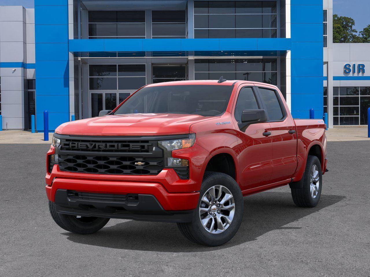 2026 Chevrolet Silverado 1500 Custom - Red Hot exterior view 6