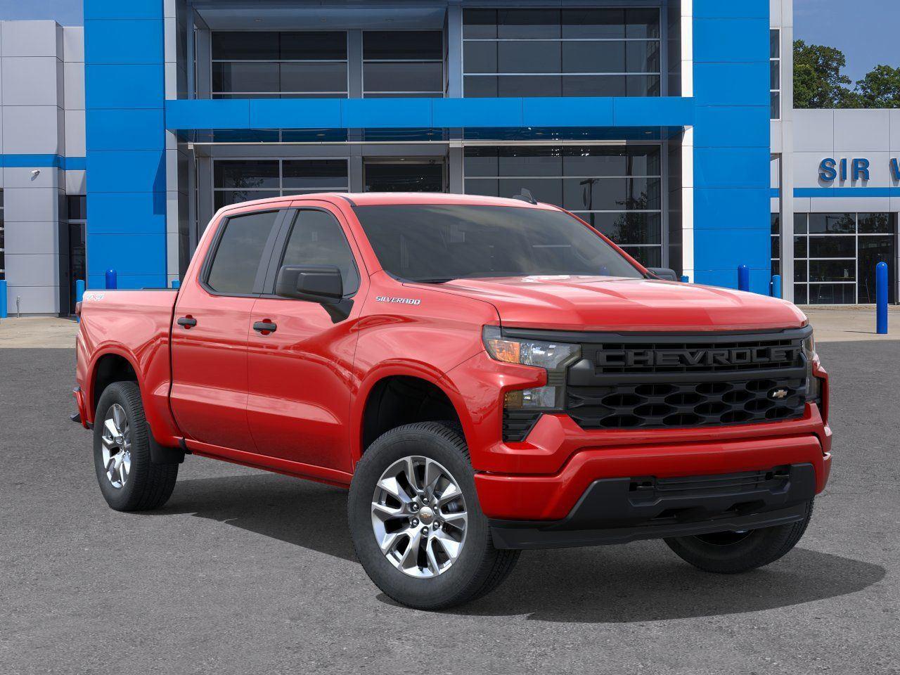 2026 Chevrolet Silverado 1500 Custom - Red Hot exterior view 7