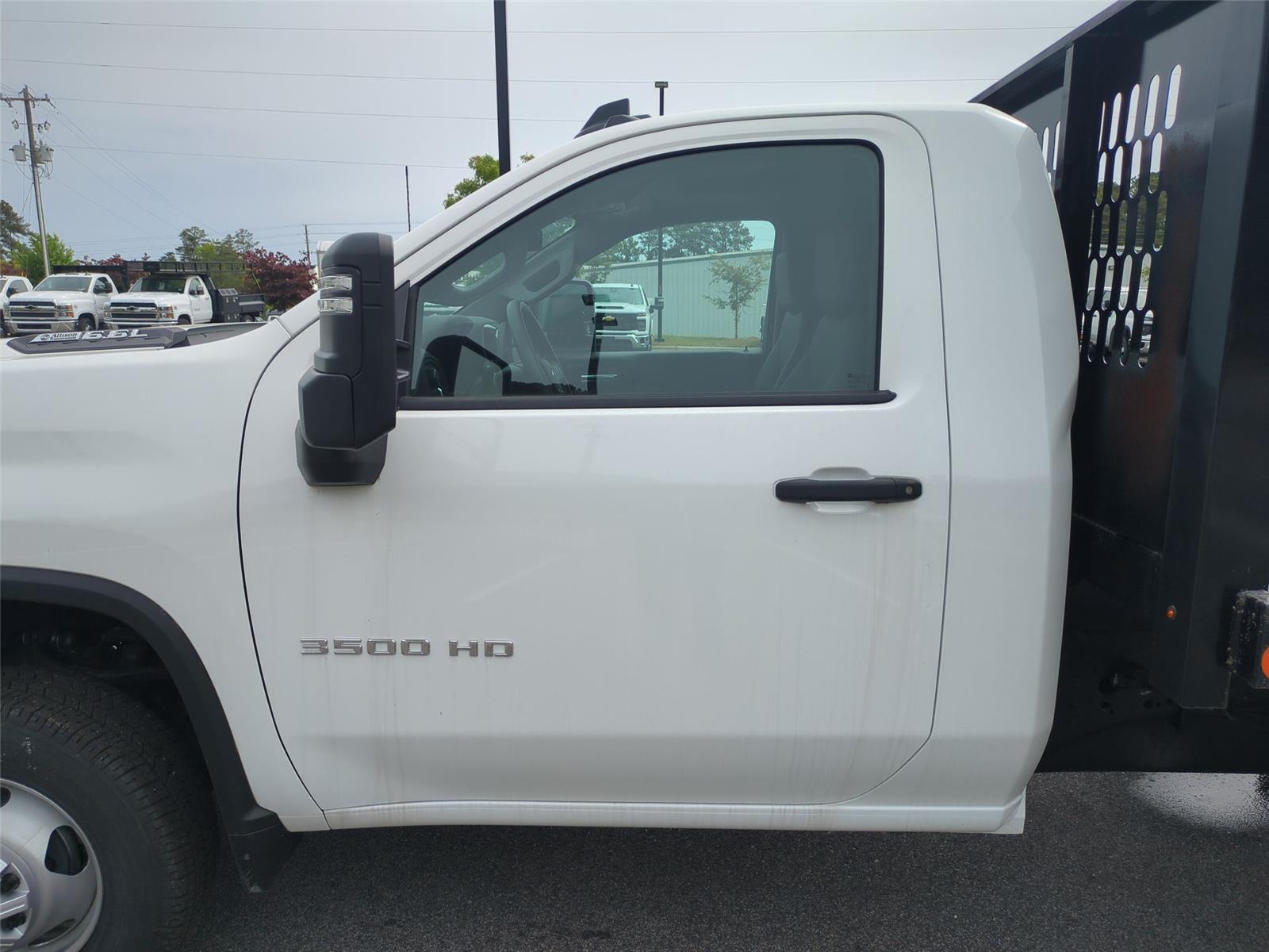2025 Chevrolet Silverado 3500HD CC Work Truck - Summit White exterior view 12