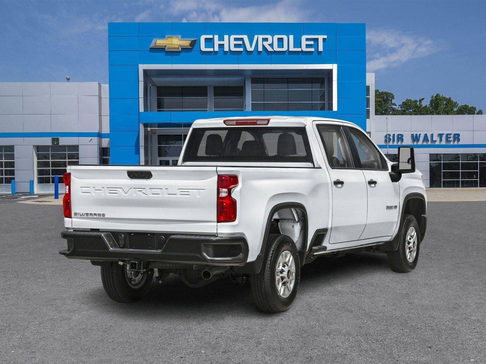 2025 Chevrolet Silverado 2500HD Work Truck - Summit White exterior view 5