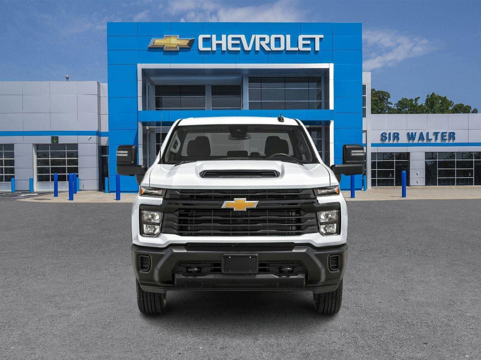 2025 Chevrolet Silverado 2500HD Work Truck - Summit White exterior view 6