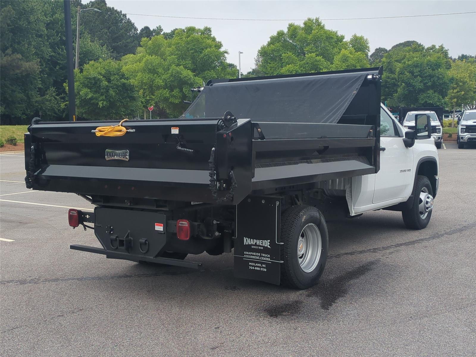 2025 Chevrolet Silverado 3500HD CC Work Truck - Summit White exterior view 5