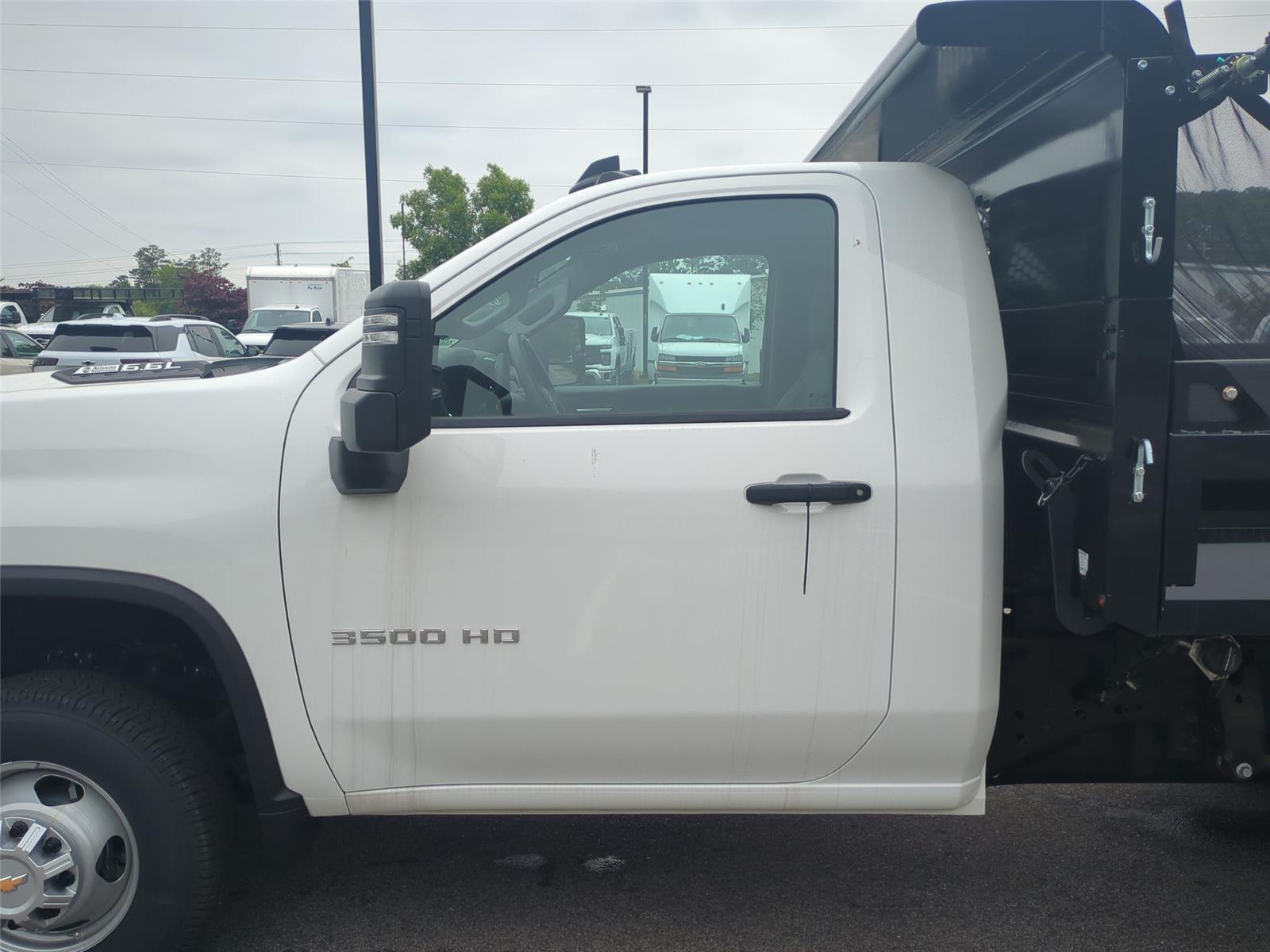 2025 Chevrolet Silverado 3500HD CC Work Truck - Summit White exterior view 12