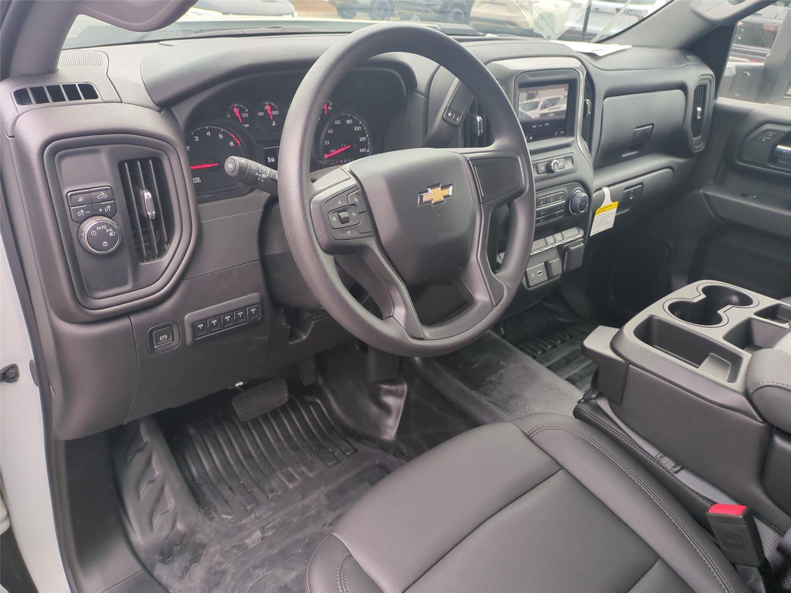 2025 Chevrolet Silverado 3500HD CC Work Truck - Summit White exterior view 16