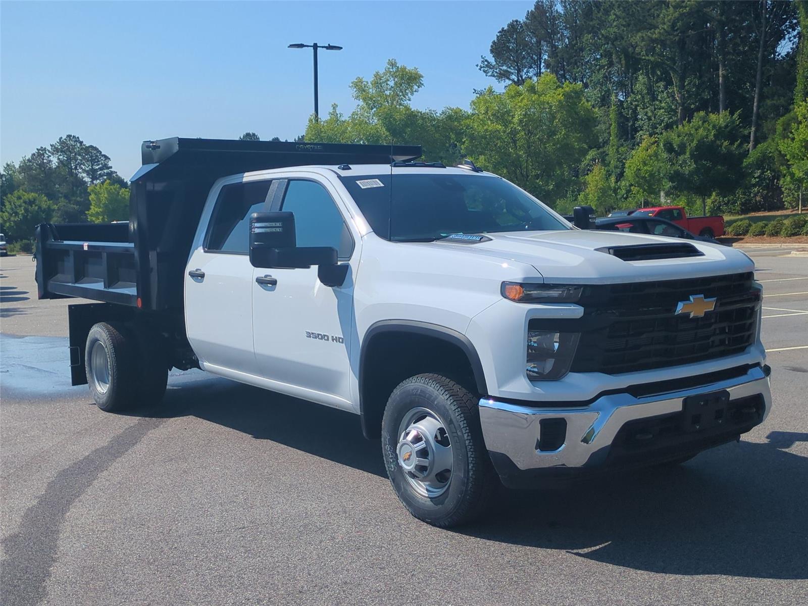 2026 Chevrolet Silverado 3500HD CC Work Truck - Summit White exterior view 7