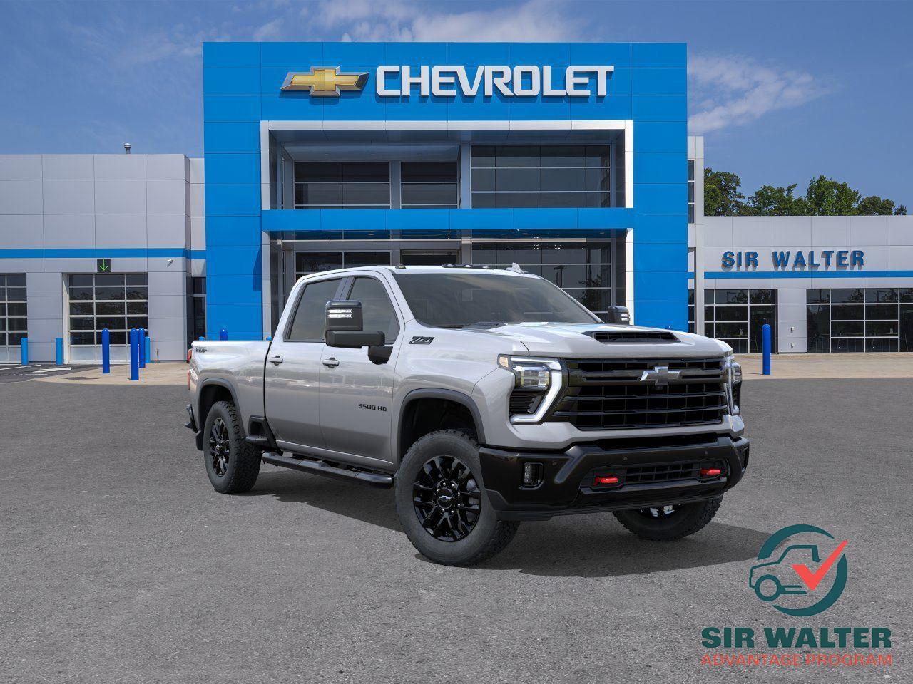 2026 Chevrolet Silverado 3500HD LTZ - Sterling Gray Metallic exterior view 1