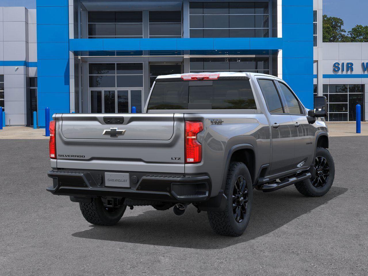 2026 Chevrolet Silverado 3500HD LTZ - Sterling Gray Metallic exterior view 5