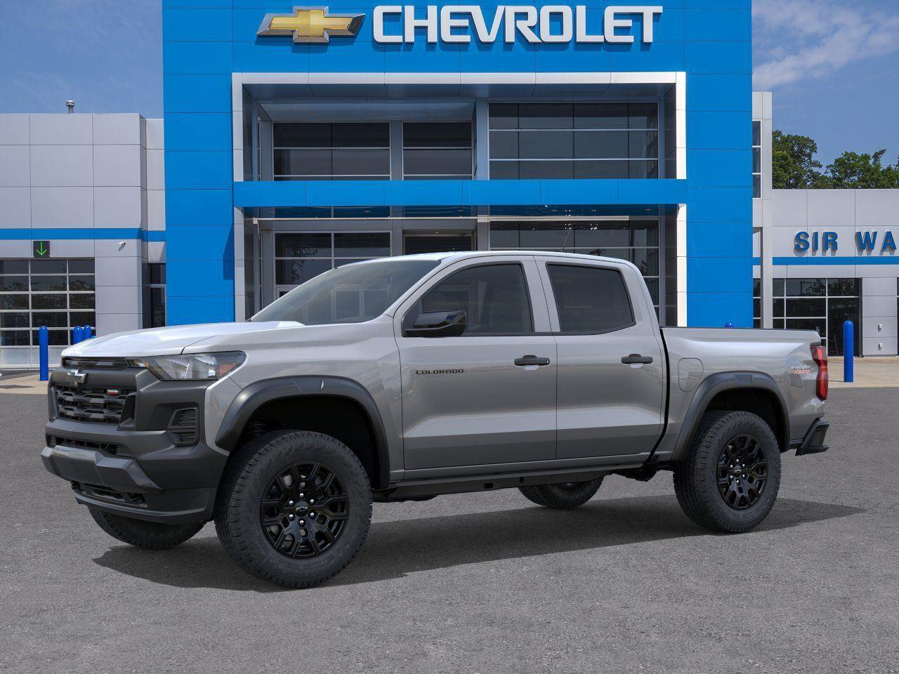 2026 Chevrolet Colorado 4WD Trail Boss - Sterling Gray Metallic exterior view 3