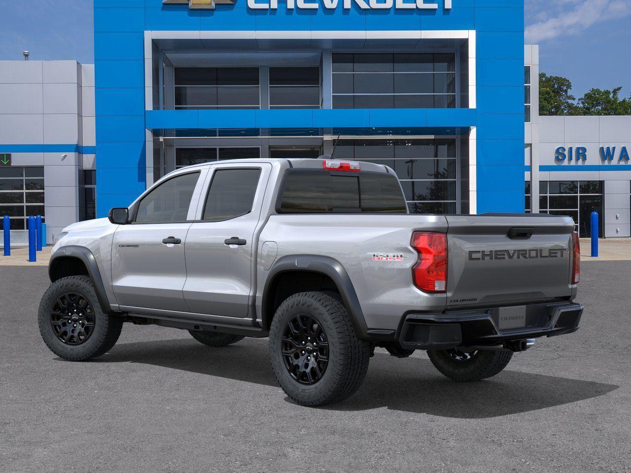 2026 Chevrolet Colorado 4WD Trail Boss - Sterling Gray Metallic exterior view 4