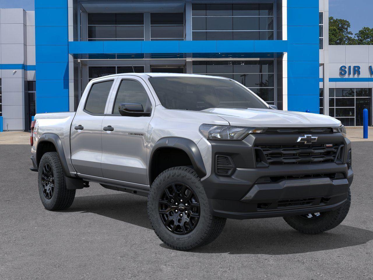 2026 Chevrolet Colorado 4WD Trail Boss - Sterling Gray Metallic exterior view 8