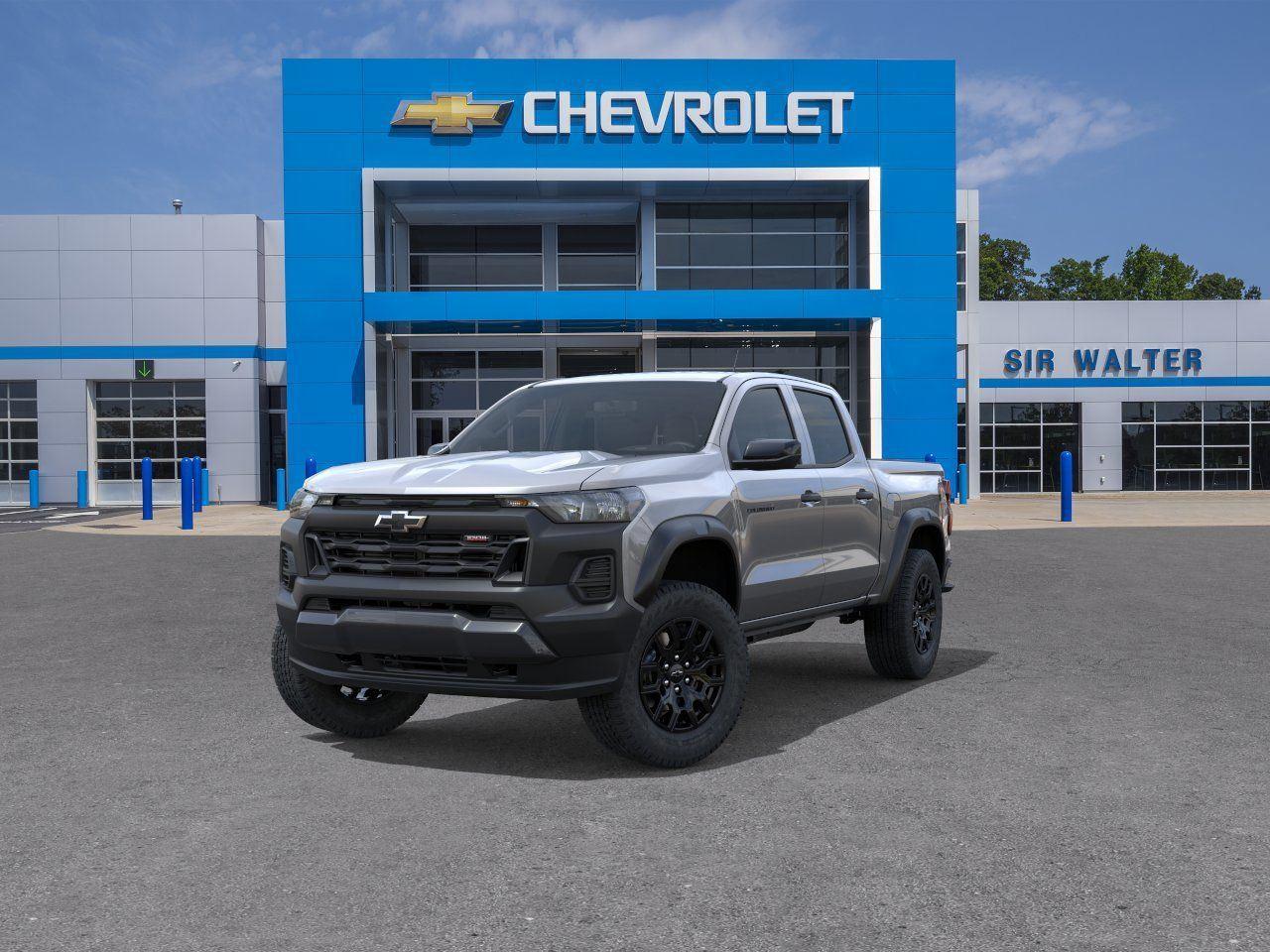 2026 Chevrolet Colorado 4WD Trail Boss - Sterling Gray Metallic exterior view 9
