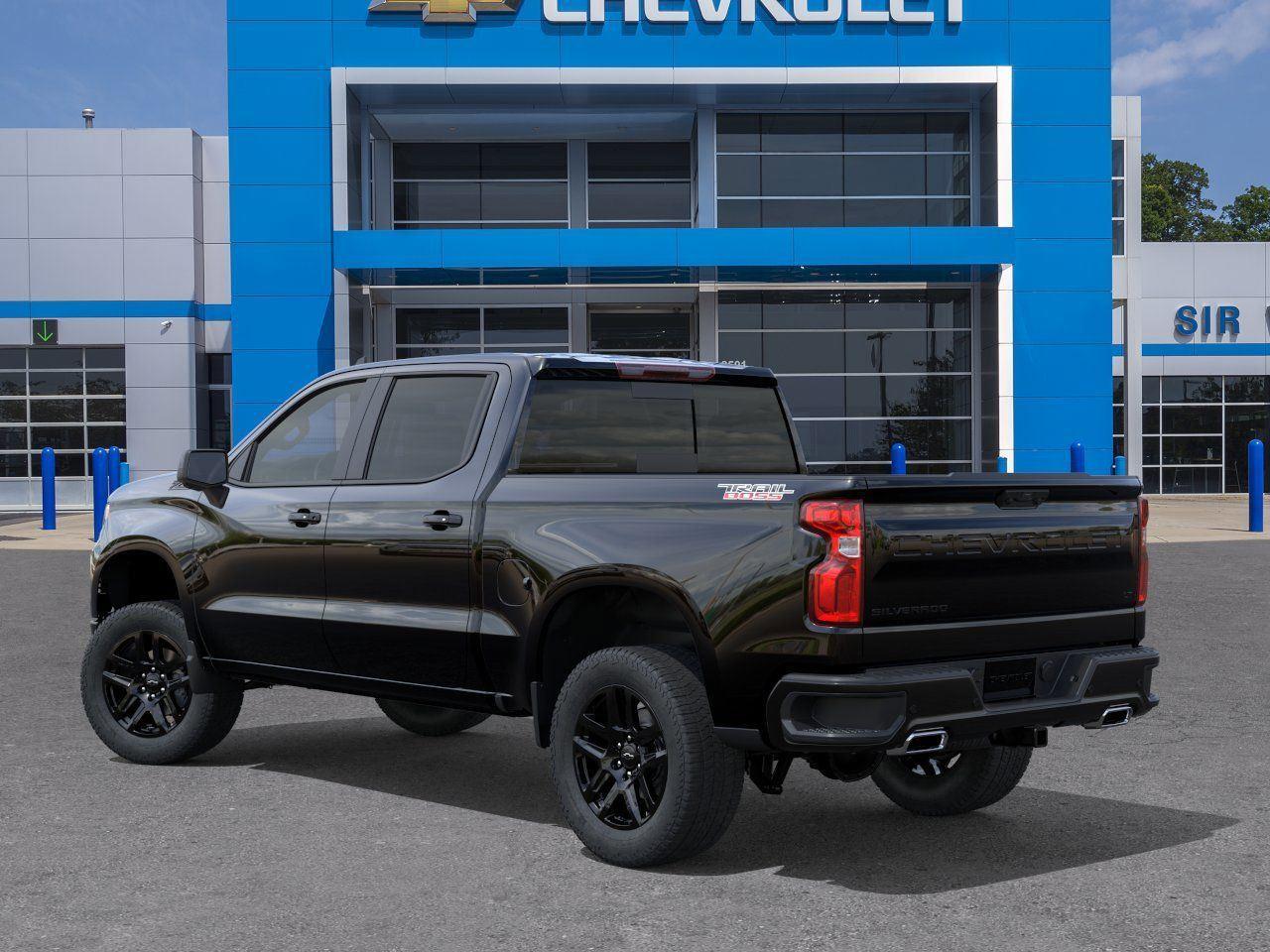 2026 Chevrolet Silverado 1500 LT Trail Boss - Black exterior view 4