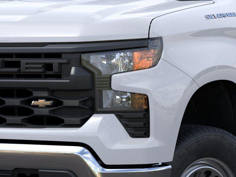 2026 Chevrolet Silverado 1500 Work Truck - Summit White exterior view 11