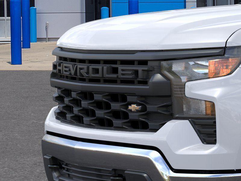 2026 Chevrolet Silverado 1500 Work Truck - Summit White exterior view 13