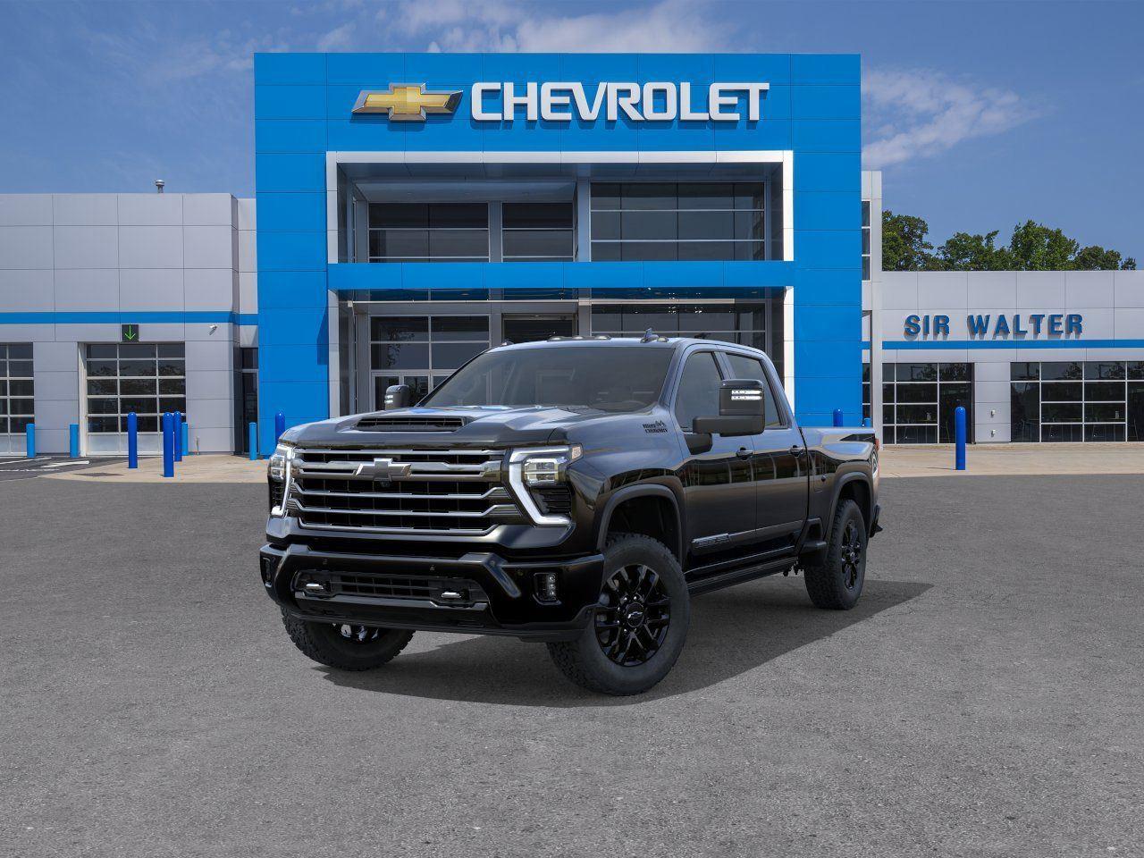 2026 Chevrolet Silverado 2500HD High Country - Black exterior view 8