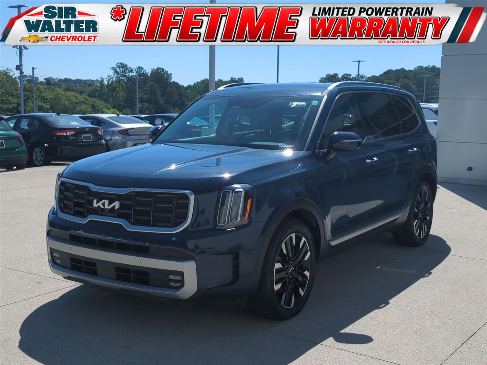 Midnight Lake Blue 2024 Kia Telluride SUV / Crossover All-Wheel Drive Automatic
