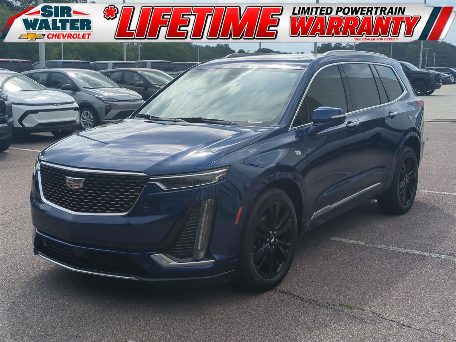 Opulent Blue Metallic 2023 Cadillac XT6 SUV / Crossover Four-Wheel Drive 9-Speed Automatic