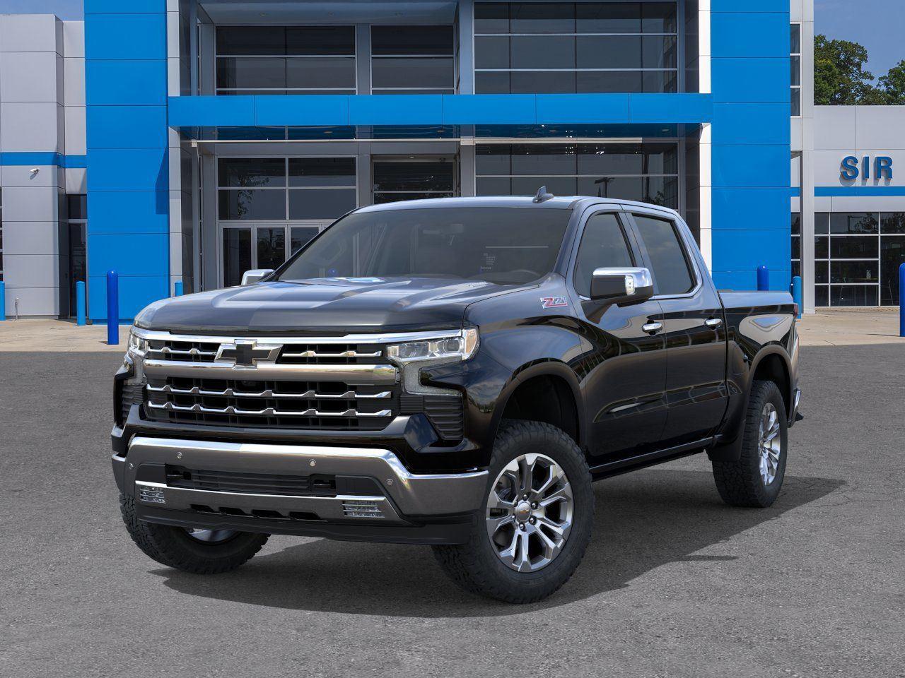 2026 Chevrolet Silverado 1500 LTZ - Black exterior view 6
