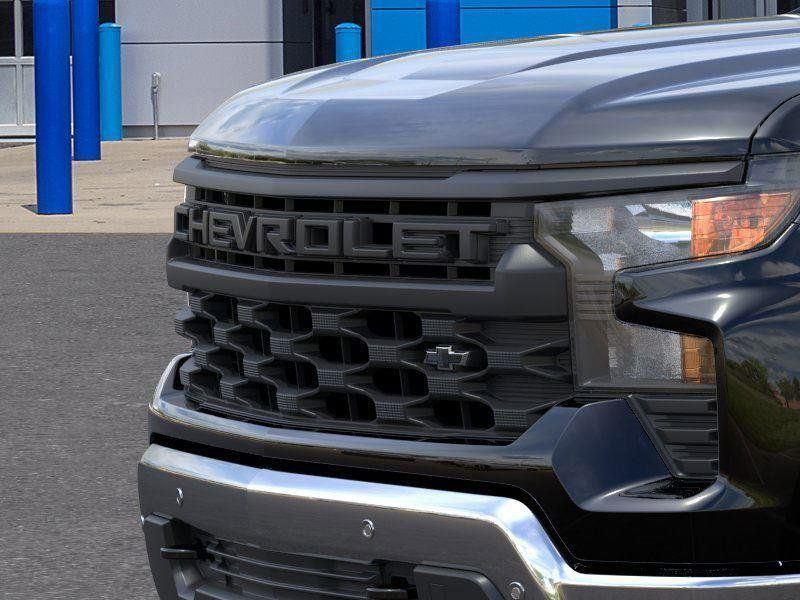 2026 Chevrolet Silverado 1500 Work Truck - Black exterior view 13