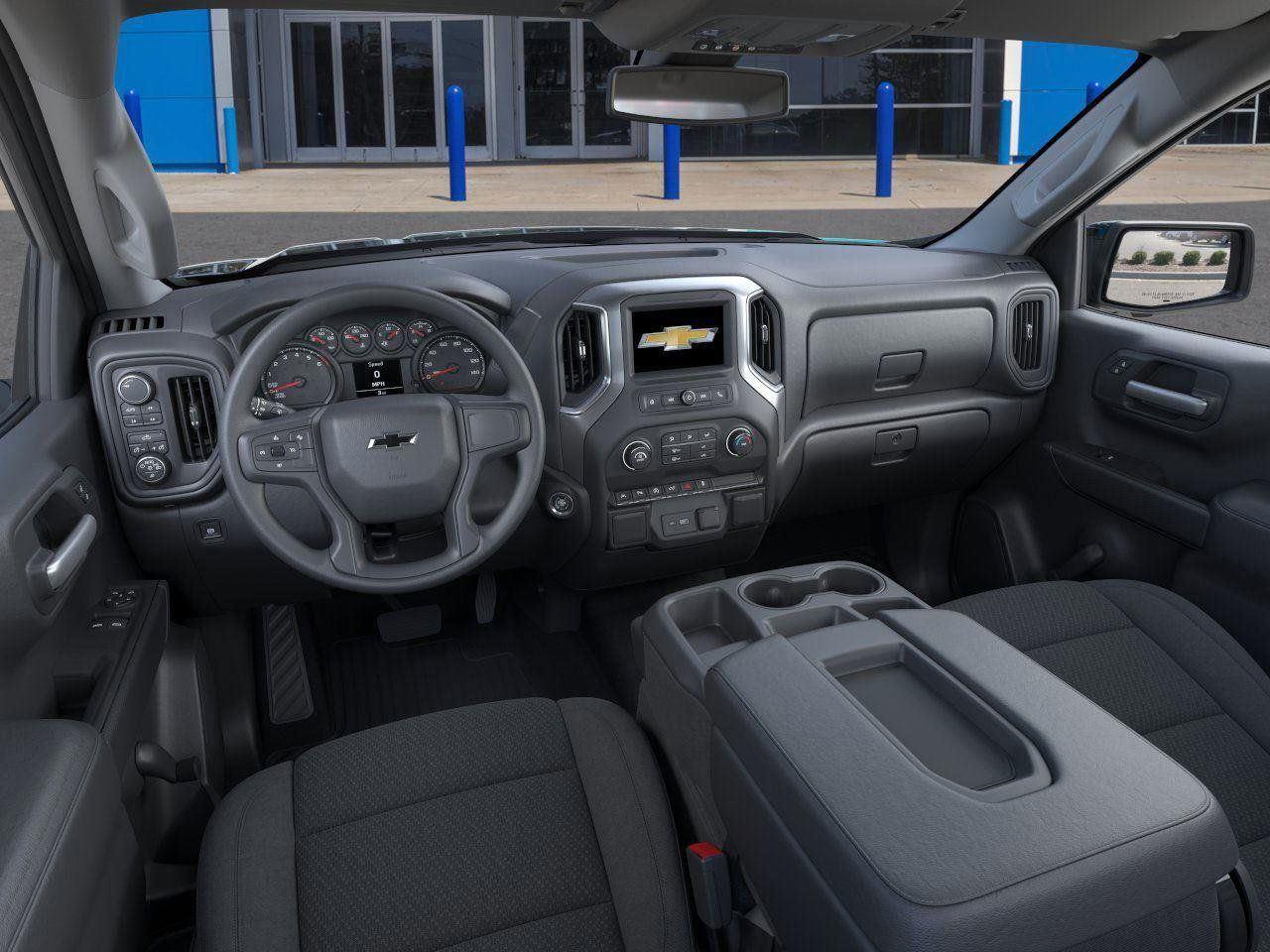2026 Chevrolet Silverado 1500 Work Truck - Black exterior view 15
