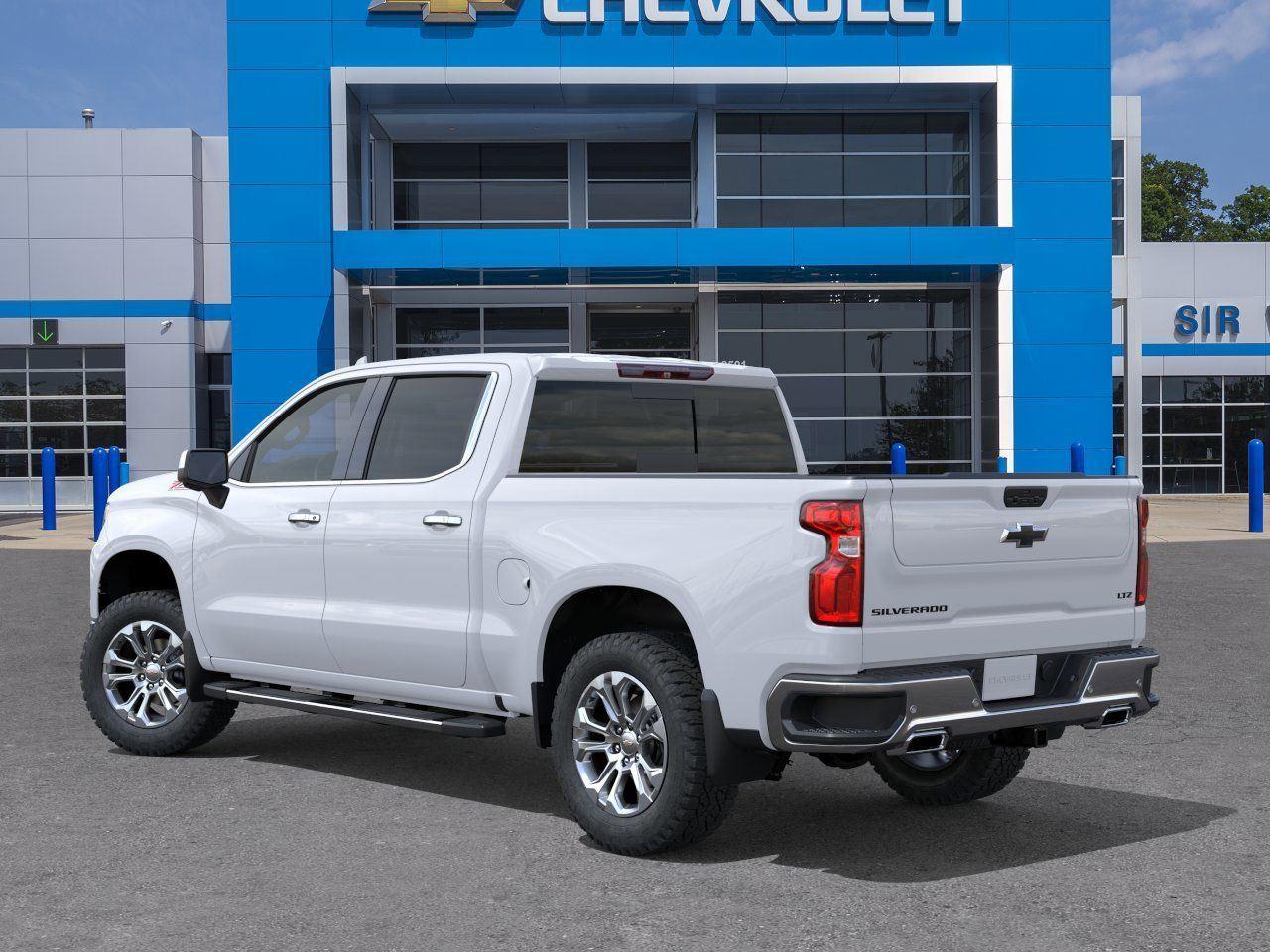 2026 Chevrolet Silverado 1500 LTZ - Polar White Tricoat exterior view 4