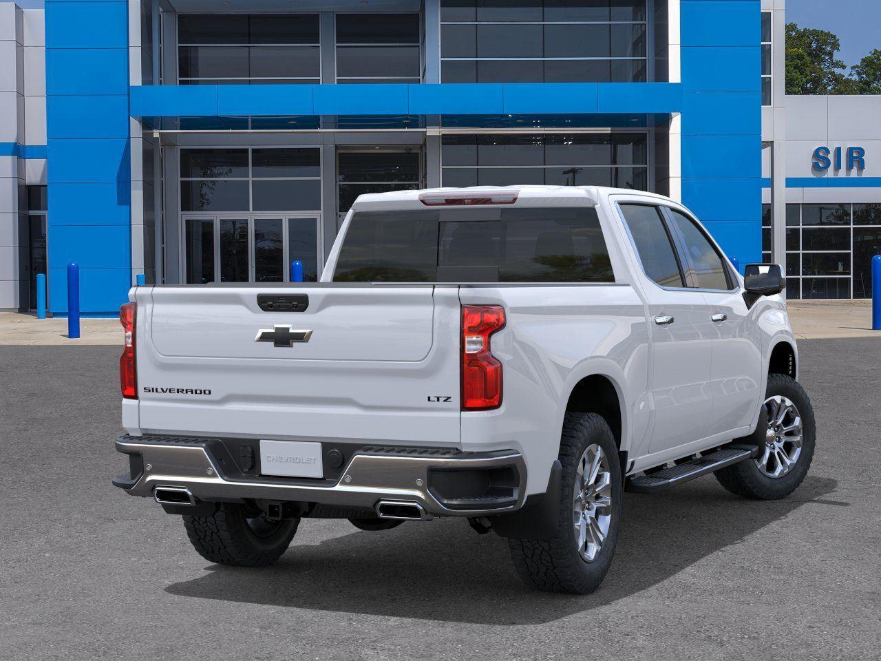 2026 Chevrolet Silverado 1500 LTZ - Polar White Tricoat exterior view 5