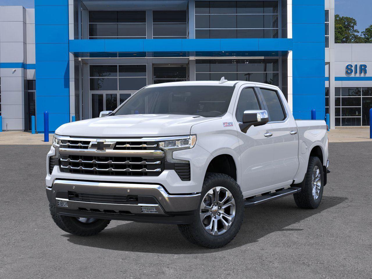 2026 Chevrolet Silverado 1500 LTZ - Polar White Tricoat exterior view 7