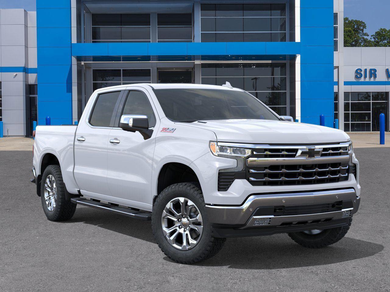 2026 Chevrolet Silverado 1500 LTZ - Polar White Tricoat exterior view 8