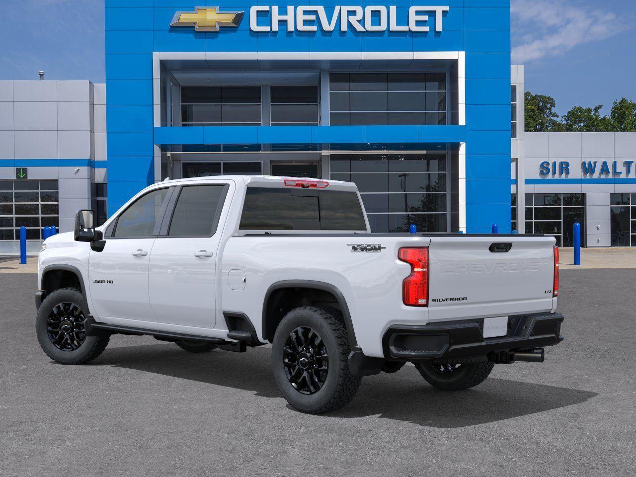 2026 Chevrolet Silverado 3500HD LTZ - Summit White exterior view 3