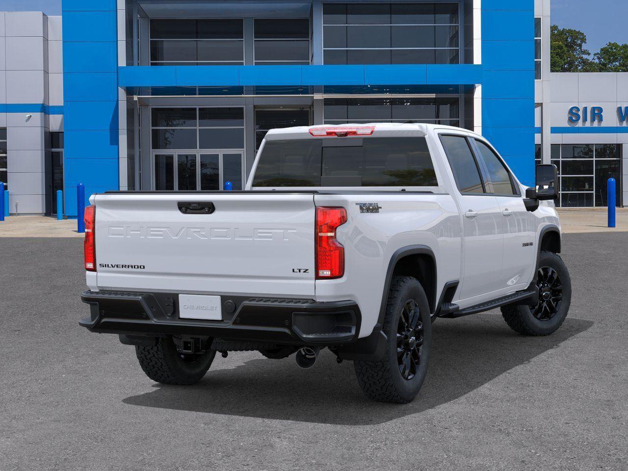 2026 Chevrolet Silverado 3500HD LTZ - Summit White exterior view 4