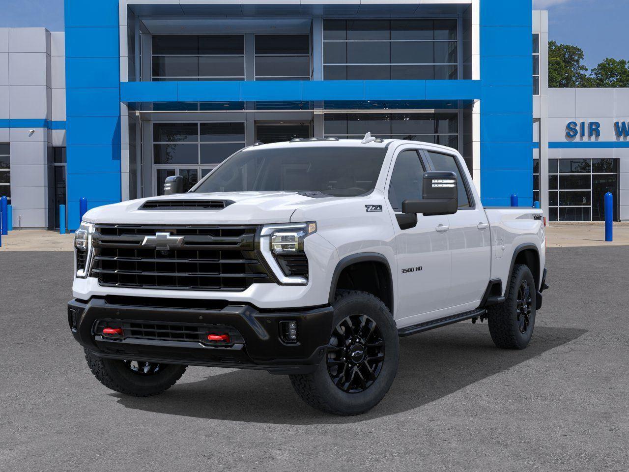 2026 Chevrolet Silverado 3500HD LTZ - Summit White exterior view 6