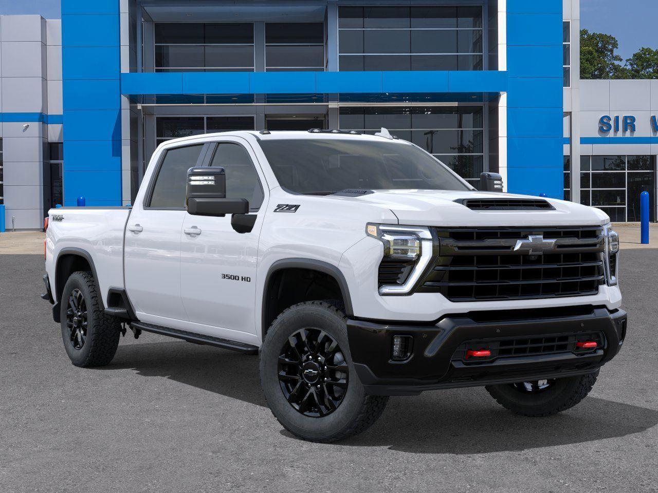 2026 Chevrolet Silverado 3500HD LTZ - Summit White exterior view 7