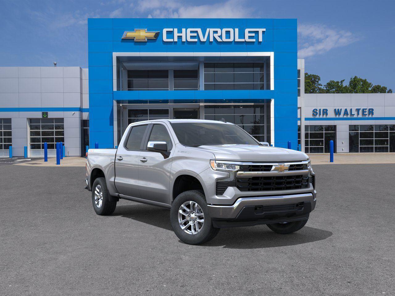 2026 Chevrolet Silverado 1500 LT - Sterling Gray Metallic exterior view 1