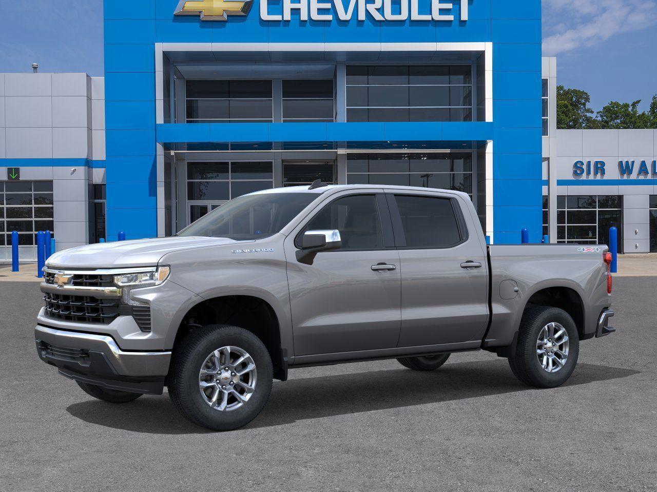 2026 Chevrolet Silverado 1500 LT - Sterling Gray Metallic exterior view 2