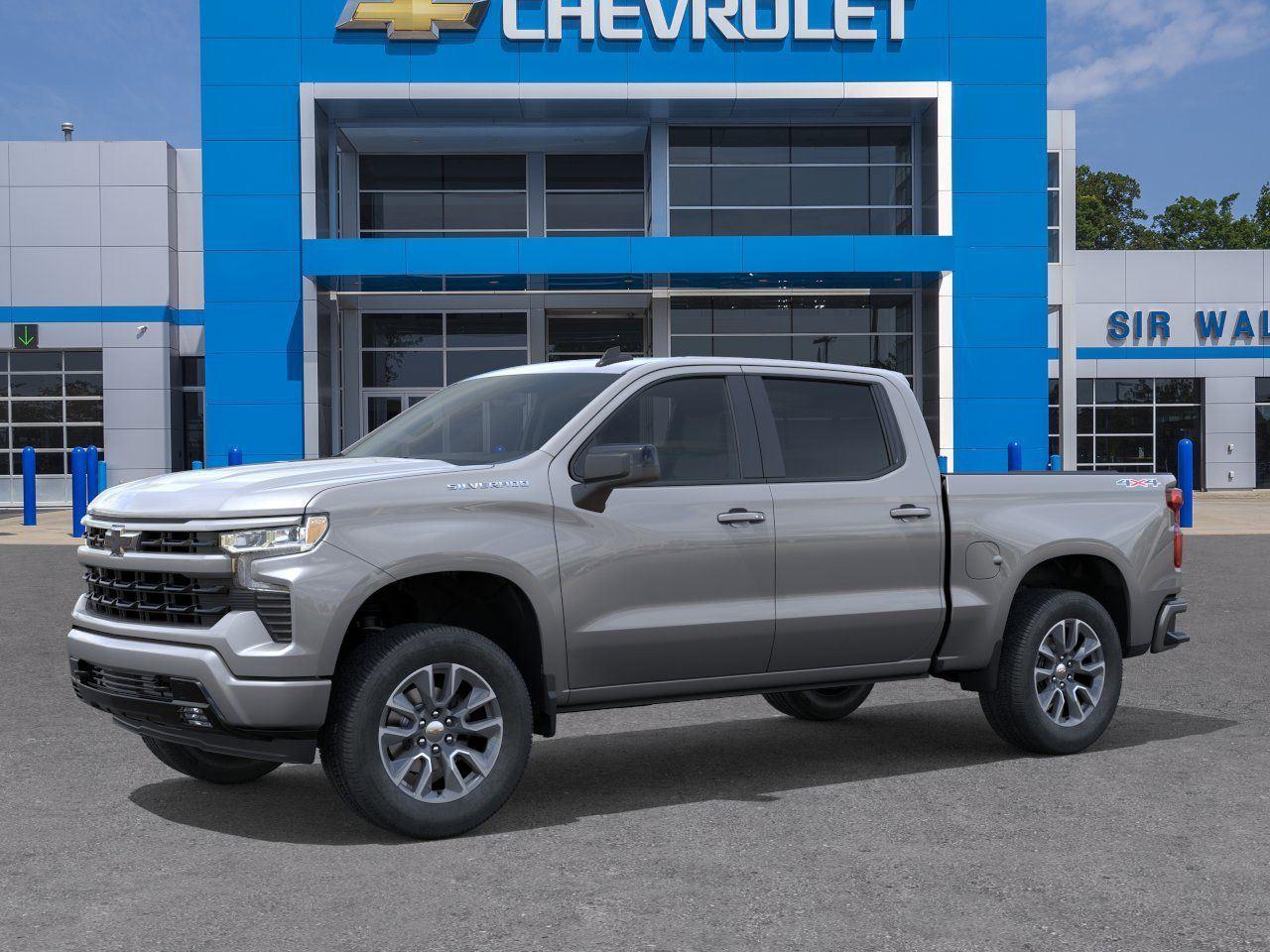 2026 Chevrolet Silverado 1500 RST - Sterling Gray Metallic exterior view 2