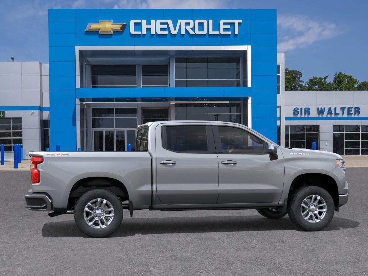 2026 Chevrolet Silverado 1500 LT - Sterling Gray Metallic exterior view 5