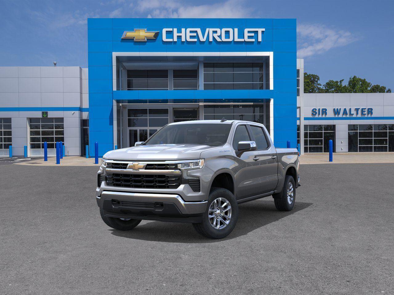 2026 Chevrolet Silverado 1500 LT - Sterling Gray Metallic exterior view 8