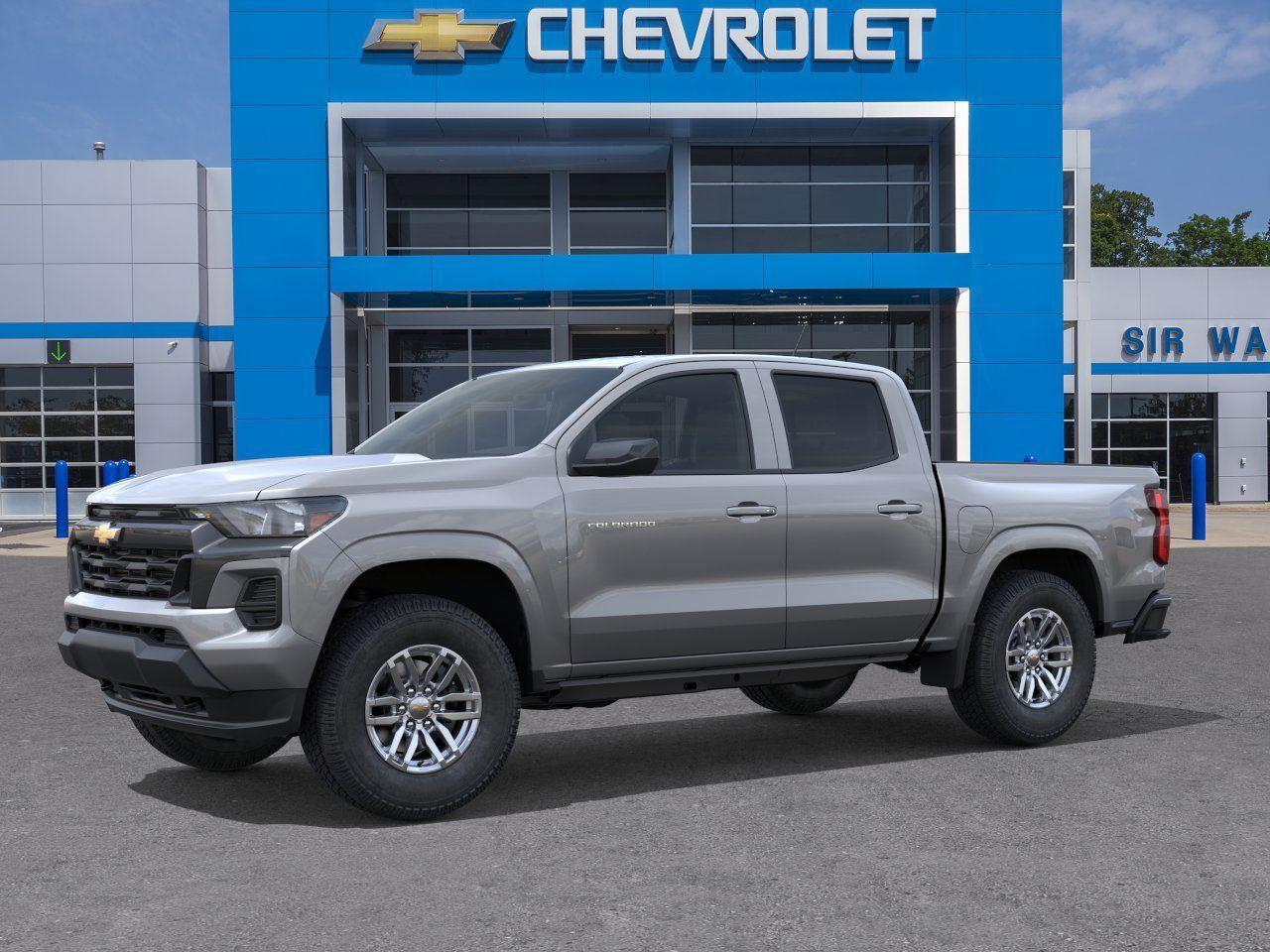 2026 Chevrolet Colorado 4WD LT - Sterling Gray Metallic exterior view 2